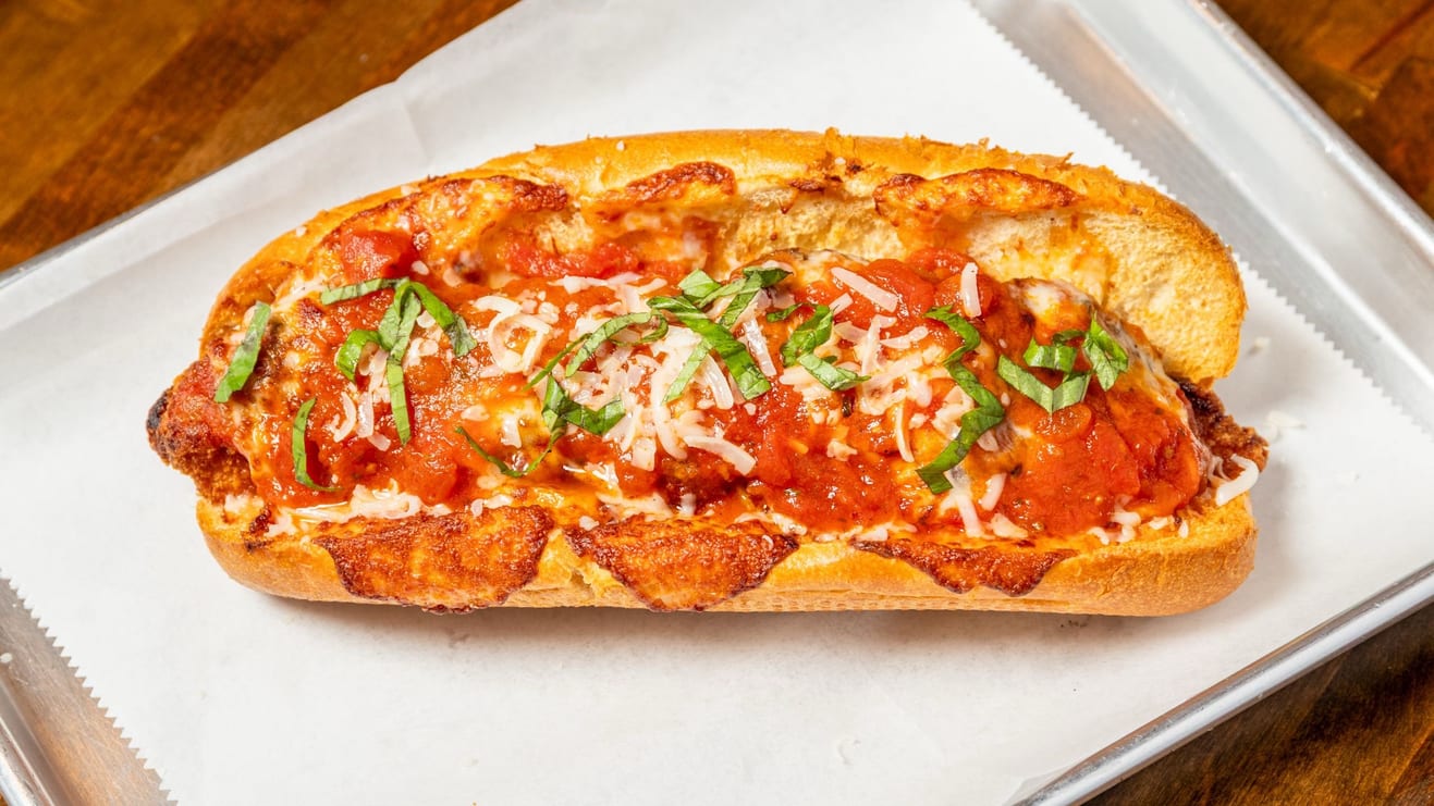 Chicken Parm Sub.