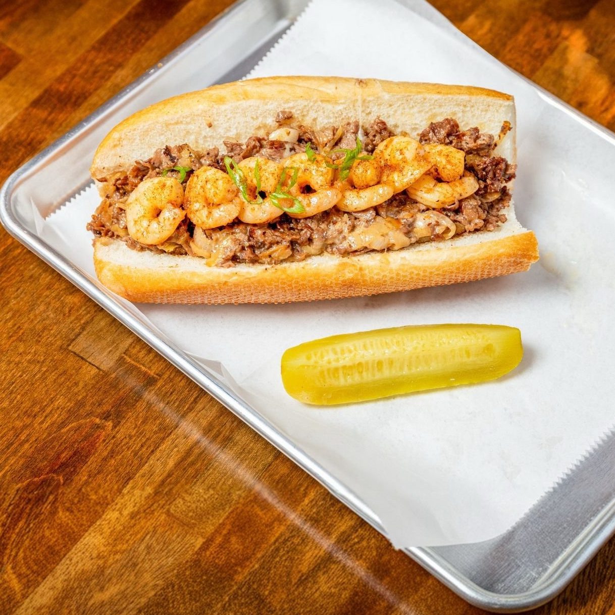Surf & Turf Cheesesteak.