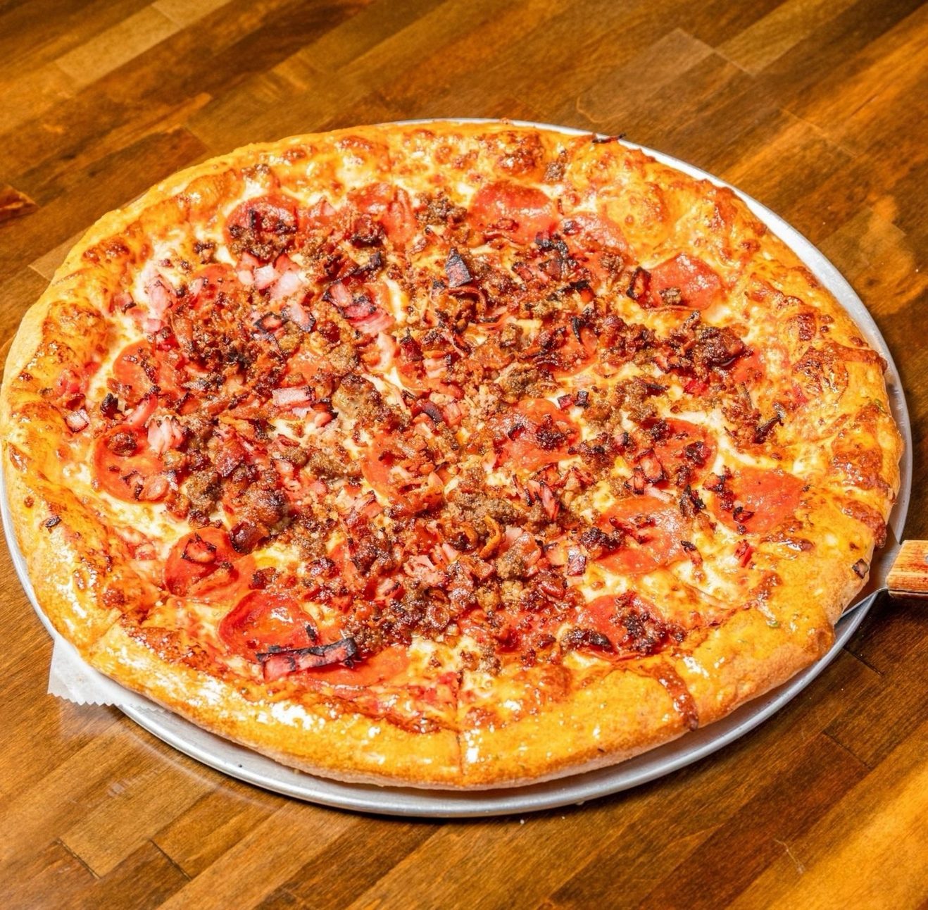 Meat Lovers Pizza.