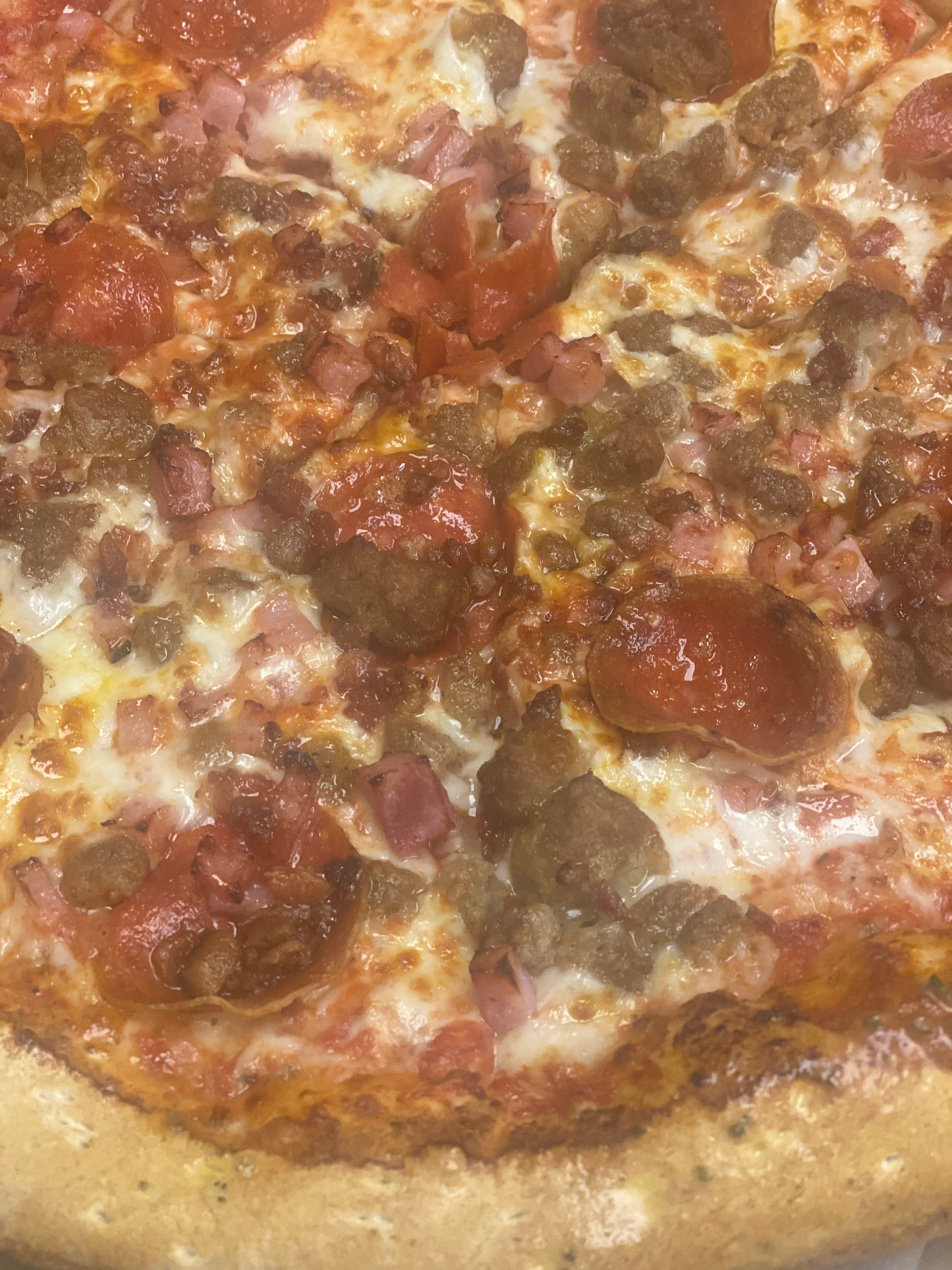 Meat Lovers Pizza.