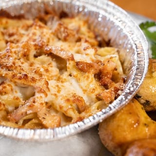 Penne with Alfredo
