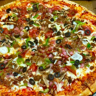 10” Gluten-Free Supreme Pizza