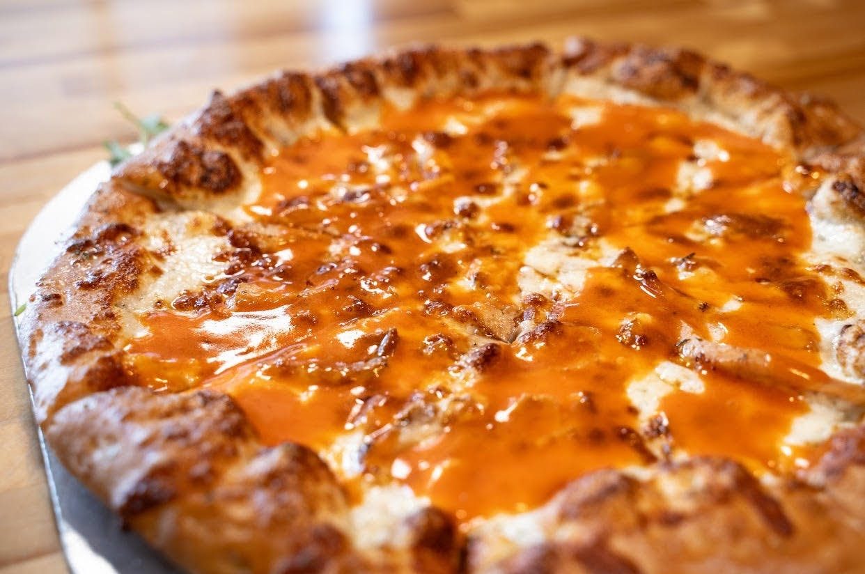 Buffalo Chicken Pizza.